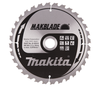 Пильный диск MAKITA B-08931 260мм 32T photo
