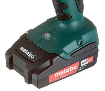 Mașină de înșurubat cu acumulator METABO BS 18 L BL (602326500) 18V 2Ah photo 8