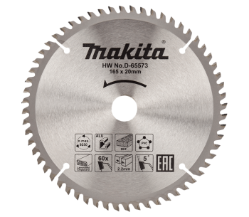 Пильный диск MAKITA D-65573 165мм 60T photo