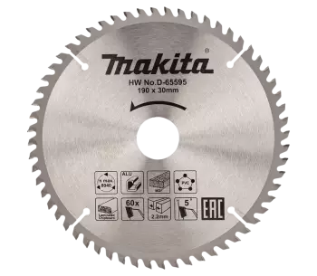 Пильный диск MAKITA D-65595 190мм 60T photo