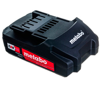 Аккумулятор METABO Li-Power 625596000 Слайдер 18В 2Ач photo 1