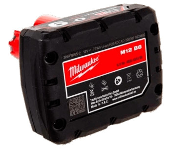 Аккумулятор MILWAUKEE M12B6 Обойма 12В 6Ач photo 1
