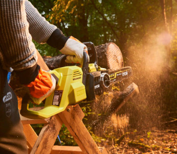 Цепная пила аккумуляторная RYOBI RY36CSX35A-150 350мм 18В 5Ач photo 7