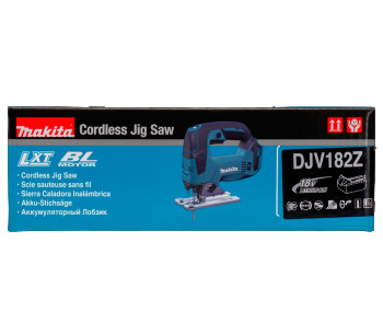 Лобзик аккумуляторный (без аккумуляторов) MAKITA DJV182Z 18В photo 2