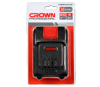 Аккумулятор CROWN CAB204014XE Слайдер 20В 4Ач photo 0