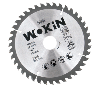 Пильный диск WOKIN 761545 185мм 40T photo