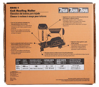 Пневматический степлер BOSTITCH RN46DW-1EPAL 19-45мм 8.3бар photo 7