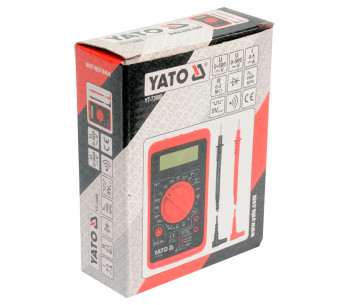Цифровой мультиметр YATO YT73080 0/500В 0/5A photo 0