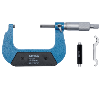 Микрометр YATO YT72302 50-75мм сталь photo