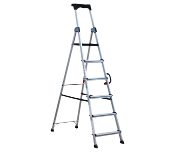product Профессиональная лестница с лотком-органайзером Cagsan HA105 1.45m 150kg