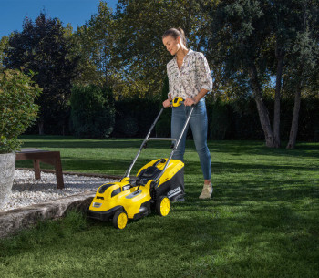 Газонокосилка аккумуляторная KARCHER LMO 18-36 Battery Set 360мм 18В 5Ач photo 7