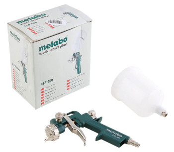 Краскораспылитель пневматический METABO FSP 600 1.5мм 0.6л 4бар photo 5