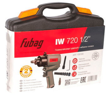 Пневматический ударный гайковерт FUBAG IW720 720Нм 8000об/мин photo 4