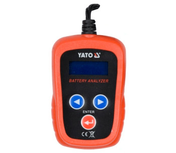 Тестер для аккумулятора автомобиля YATO YT83113 12В 200/1200A photo 2