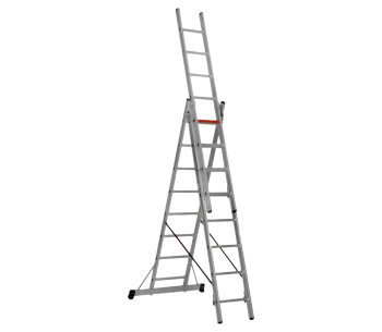product Лестница трехсекционная CAGSAN TS175 5.8m 150kg
