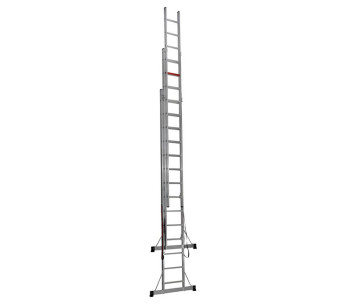 Лестница трехсекционная CAGSAN TS205 8.6m 150kg photo 0