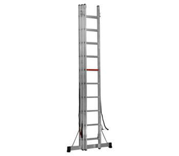 Лестница трехсекционная CAGSAN TS190 7m 150kg photo 1