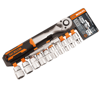 product Набор 12 головок WOKIN 154830 1/2" 10-22мм