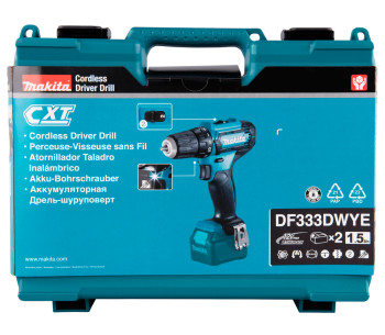 Mașină de înșurubat cu acumulator MAKITA DF333DWYE 12V 1.5Ah photo 10