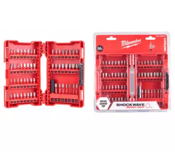 Set 56 Biți și prelungitor MILWAUKEE 4932430907 SL/PH/PZ/Hex/Torx 25-50mm photo 2