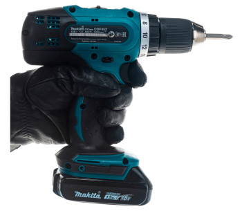 Mașină de înșurubat cu acumulator MAKITA DDF453SYX5 18V 1.5Ah photo 7