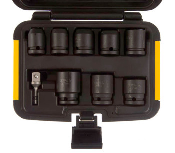 Set 9 duze tubulare de impact DEWALT DT7507 10-27mm photo 0