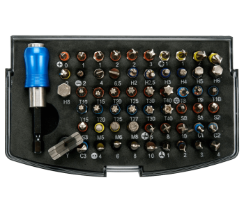 Набор 59 бит YATO YT04624 SL/PH/PZ/Hex/Torx 25мм photo