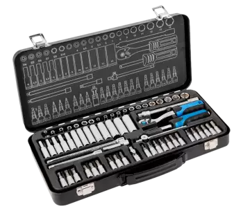 product Set 63 duze tubulare și biți HOEGERT HT1R486 4-14mm