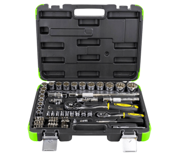 product Набор 74 головки торцевые и бит JBM 53074 10-32мм
