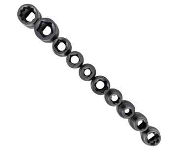 Set 10 duze tubulare de impact Toyota S JBM-53669 1/2" photo 0