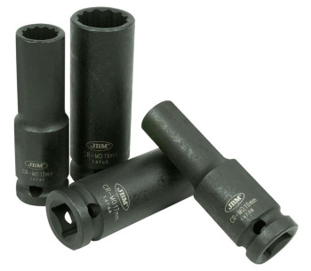 Set 11 duze tubulare de impact JBM 53744 10-24mm photo 2