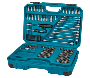 Set chei combinate, tubulare și biți MAKITA E-10883 221unit. 4-32mm 1/2-1/4" photo