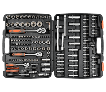 product Set 173 duze tubulare și biți STHOR STH58688 4-32mm