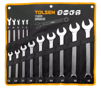 product Set 14 chei combinate Tolsen 15889 6x32mm