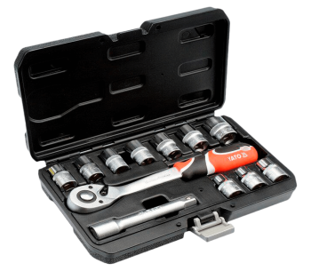 Set 12 duze tubulare YATO YT38671 10-24mm photo