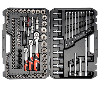 Set 120 duze tubulare și biți YATO YT38801 10-24mm photo 0