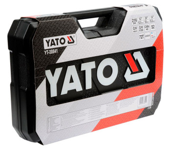 Набор комбинированных ключей, торцевые головки и бит YATO YT38841 216шт. 4-32мм 1/2-1/4-3/8" photo 3