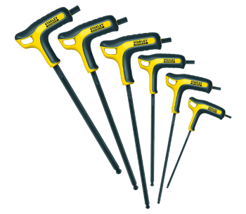 Set 6 chei hexagonale cu bilă STANLEY FMHT0-69049 3x10mm photo