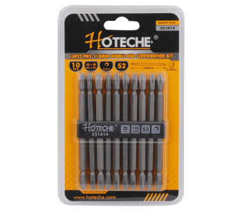 Набор 10 бит HOTECHE 251014 PH2 110мм photo
