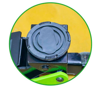 Домкрат гидравлический подкатной JBM 53421 75-505 мм 2T photo 3