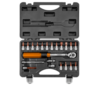 product Набор динамометрический ключ + бит NEO TOOLS 08-821 1/4" 5-25 Нм