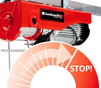Электрическая лебедка EINHELL TC-EH 1000 999kg 18м photo 2