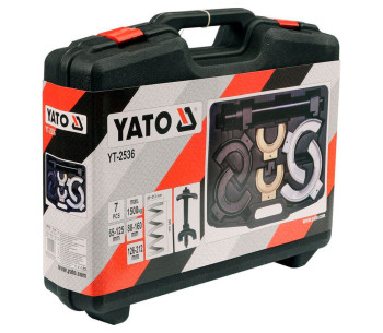 Набор съемников пружин YATO YT2536 300мм 65-212мм photo 0