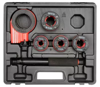 Set 5 filiere cu clichet YATO YT29001 3/4"-1" photo 0