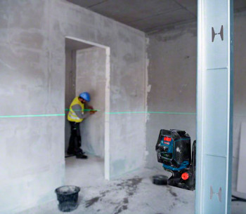 Лазерный уровень BOSCH GCL2-50G+RM10 2луча 50m photo 7