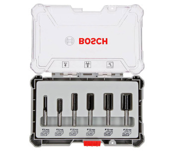 Набор 6 фрез по дереву BOSCH 2607017466 Ø8 мм photo 0