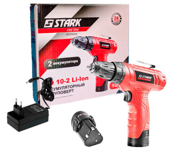 Mașină de înșurubat cu acumulator STARK CD-10-2 Li 10.8V 1.3Ah photo 0