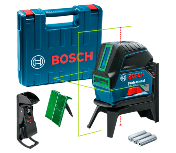 Лазерный уровень BOSCH GCL2-15G 2луча 15m photo