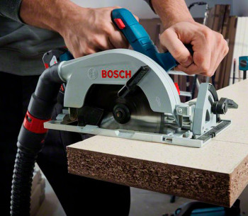 Дисковая пила аккумуляторная (без аккумуляторов) BOSCH GKS 185-LI 165мм 18В photo 8