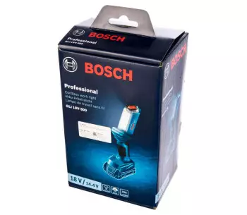 Фонарь строительный аккумуляторный (без аккумуляторов) BOSCH GLI 18V-300 300лм 14.4/18В photo 4